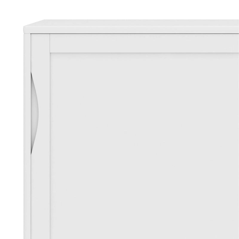 WYKONANA Z LITEGO DREWNA SZAFKA DO PRZECHOWYWANIA W STYLU MID-CENTURY MODERN, O SZEROKOŚCI 48 cali - 48w x 17d x 42 h