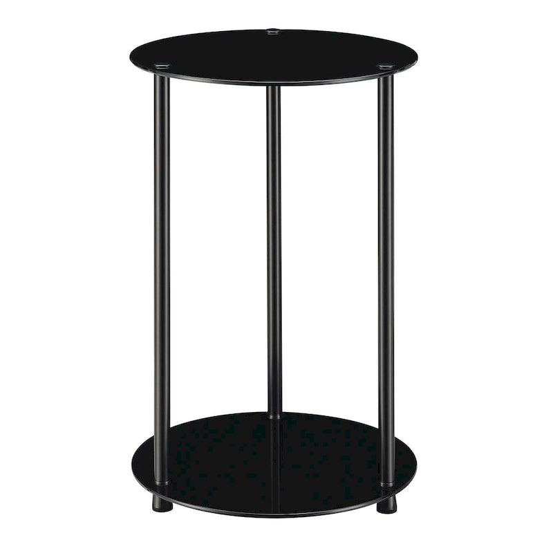 2 Tier Round End Table