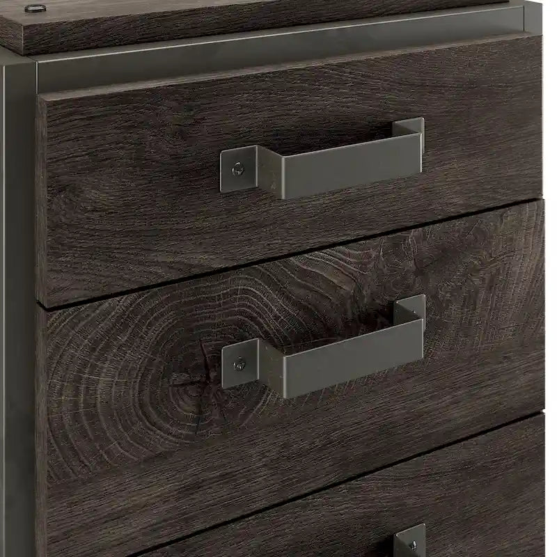 Refinery 3-drawer Mobile File Cabinet