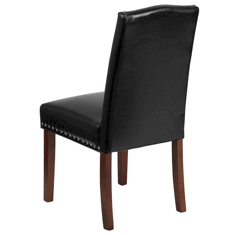 Parsons Chair with Silver Nailhead Trim (Set of 2)