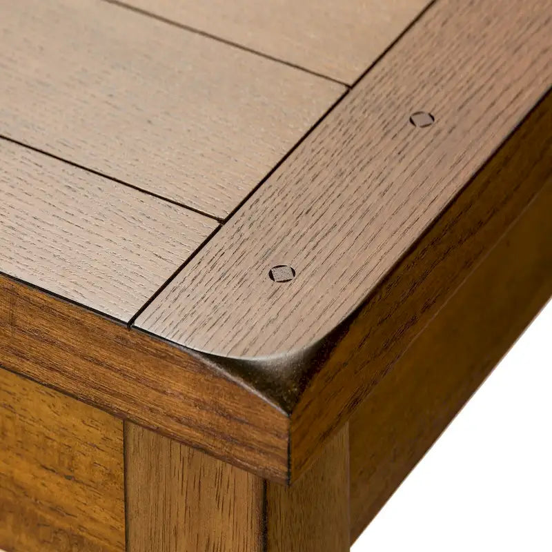 Rustikaler Eichentisch für 36x60 Dinette