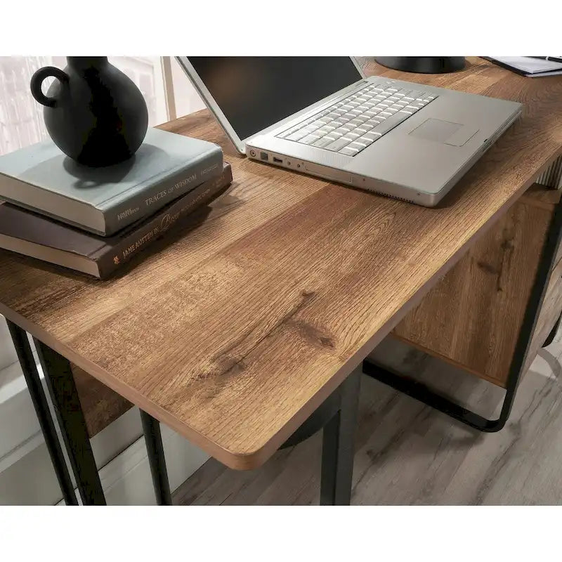 Desk Etched Oak