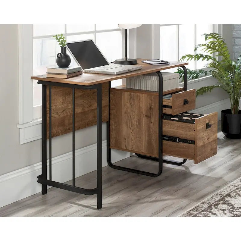 Desk Etched Oak
