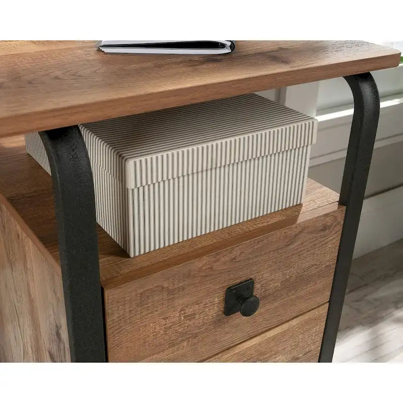 Desk Etched Oak